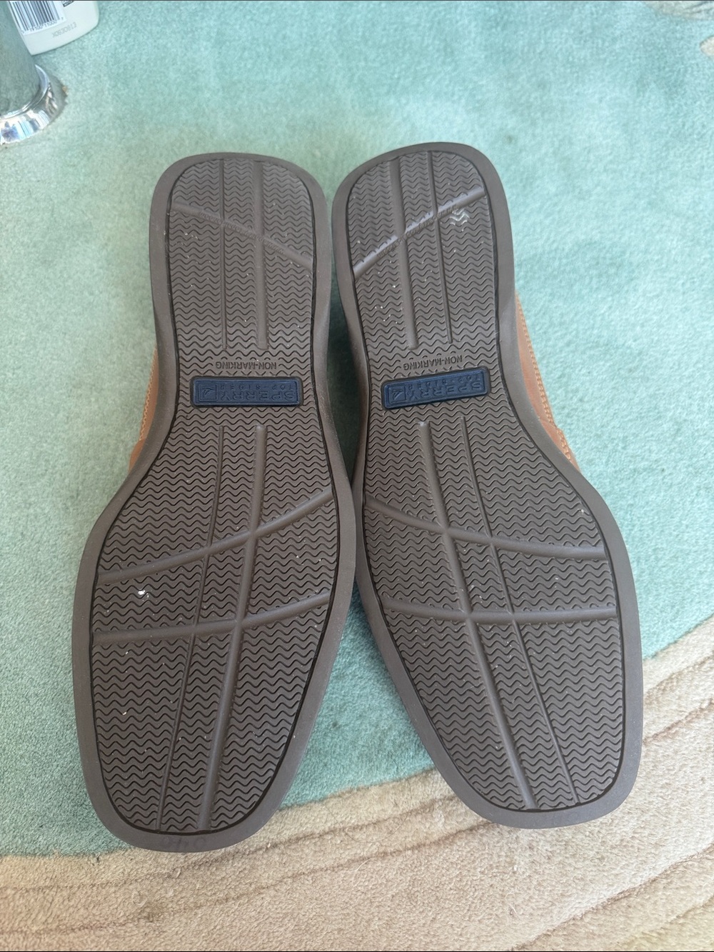 Sperry Men's Cognac Leather Bit Loafers - Picture 3 of 3